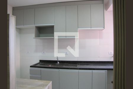 Cozinha e Área de Serviço de kitnet/studio para alugar com 1 quarto, 24m² em Vila Santa Teresa (zona Leste), São Paulo