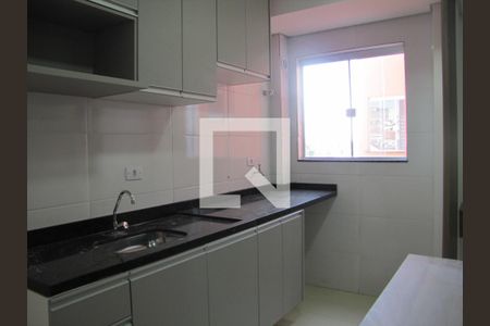 Cozinha e Área de Serviço de kitnet/studio para alugar com 1 quarto, 24m² em Vila Santa Teresa (zona Leste), São Paulo