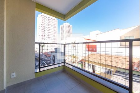 Sacada da Sala de apartamento para alugar com 2 quartos, 57m² em Vila São Pedro, Santo André