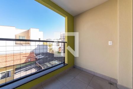 Sacada da Sala de apartamento para alugar com 2 quartos, 57m² em Vila São Pedro, Santo André