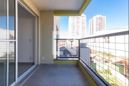 Sacada da Sala de apartamento para alugar com 2 quartos, 57m² em Vila São Pedro, Santo André
