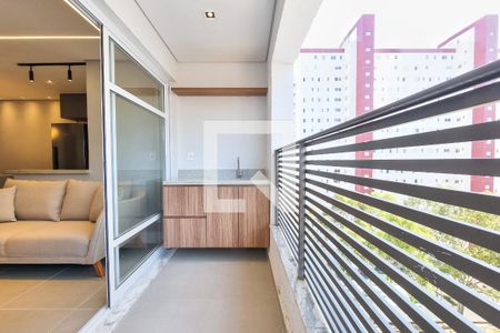 Sala de apartamento para alugar com 1 quarto, 45m² em Parque Residencial Aquarius, São José dos Campos