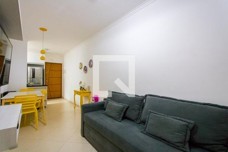 Sala de apartamento para alugar com 2 quartos, 100m² em Vila Tibiriçá, Santo André