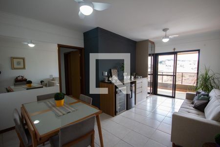 Sala de apartamento para alugar com 3 quartos, 106m² em Santa Cruz do Jose Jacques, Ribeirão Preto