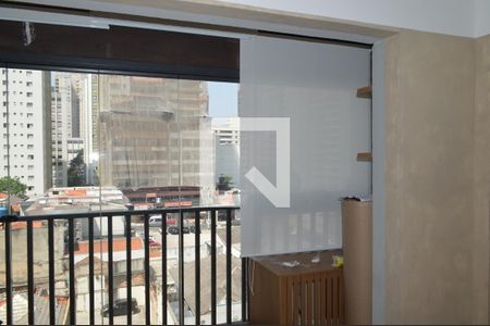 Studio à venda com 23m², 1 quarto e sem vagaVaranda