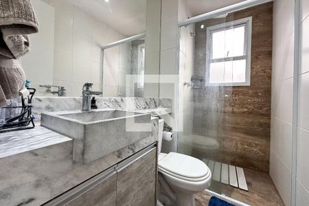 Apartamento à venda com 74m², 2 quartos e 2 vagasBanheiro do Quarto 2