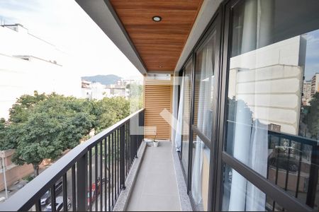 Varanda da Sala de apartamento para alugar com 2 quartos, 55m² em Vila Isabel, Rio de Janeiro