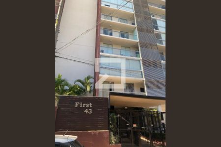 Studio à venda com 38m², 1 quarto e 1 vagaFachada do Prédio