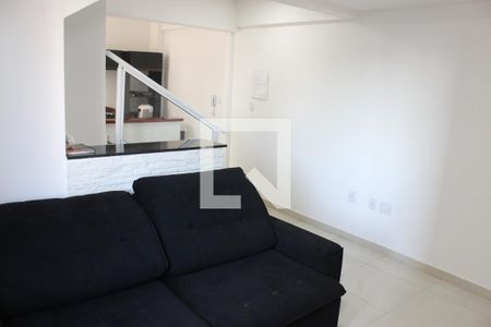 Sala de apartamento para alugar com 2 quartos, 78m² em Centro, São Vicente