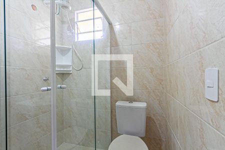 Banheiro de kitnet/studio para alugar com 1 quarto, 20m² em Jardim Cidade de Florianópolis, São José