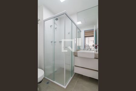 Banheiro de apartamento à venda com 1 quarto, 25m² em Cerqueira César, São Paulo