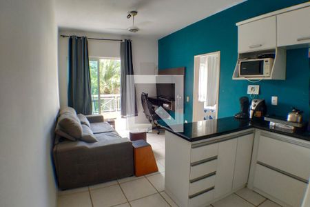 Sala/Cozinha de apartamento à venda com 1 quarto, 55m² em Itaipu, Niterói