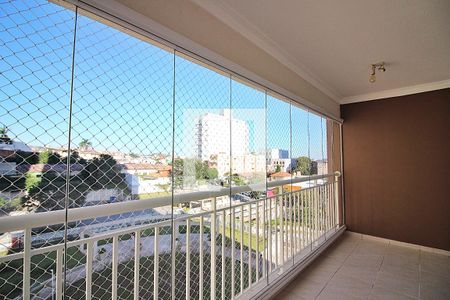 Sacada da Sala  de apartamento para alugar com 3 quartos, 103m² em Centro, São Bernardo do Campo