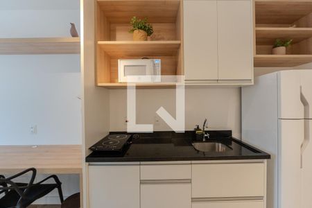 Studio para alugar com 25m², 1 quarto e sem vaga Studio para alugar com 25m², 1 quarto e sem vagaCozinha