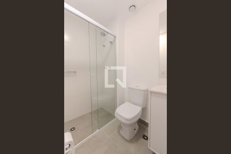 Studio para alugar com 25m², 1 quarto e sem vaga Studio para alugar com 25m², 1 quarto e sem vagaBanheiro