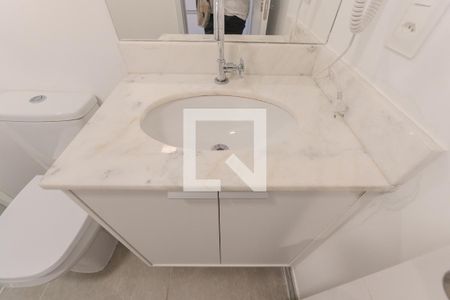 Studio para alugar com 25m², 1 quarto e sem vaga Studio para alugar com 25m², 1 quarto e sem vagaBanheiro