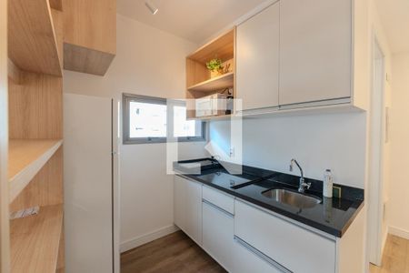 Studio para alugar com 30m², 1 quarto e sem vaga Studio para alugar com 30m², 1 quarto e sem vagaCozinha