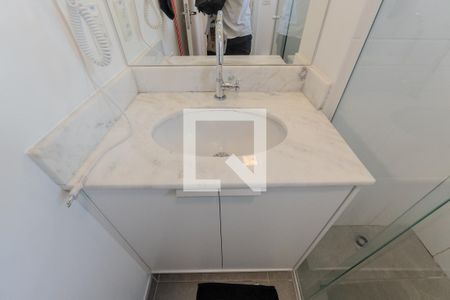 Studio para alugar com 30m², 1 quarto e sem vaga Studio para alugar com 30m², 1 quarto e sem vagaBanheiro