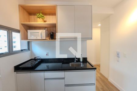 Studio para alugar com 30m², 1 quarto e sem vaga Studio para alugar com 30m², 1 quarto e sem vagaCozinha