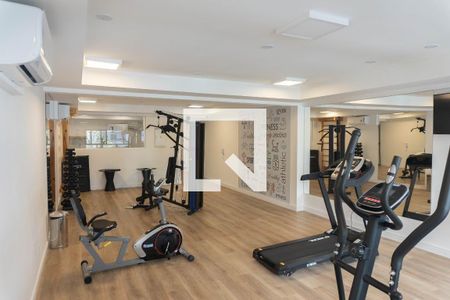 Studio para alugar com 30m², 1 quarto e sem vaga Studio para alugar com 30m², 1 quarto e sem vagaÁrea comum - Academia