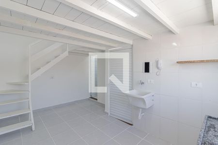 Quarto e Cozinha de apartamento para alugar com 1 quarto, 30m² em Sacomã, São Paulo