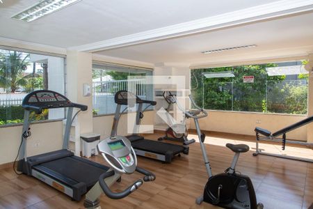 Apartamento para alugar com 60m², 1 quarto e 1 vaga Apartamento para alugar com 60m², 1 quarto e 1 vagaÁrea comum - Academia