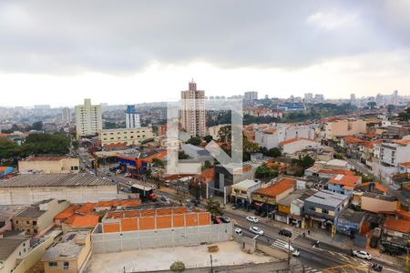 Varanda da Sala de apartamento para alugar com 2 quartos, 55m² em Vila Principe de Gales, Santo André