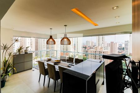 Varanda da Sala de apartamento para alugar com 2 quartos, 92m² em Santa Teresinha, São Paulo
