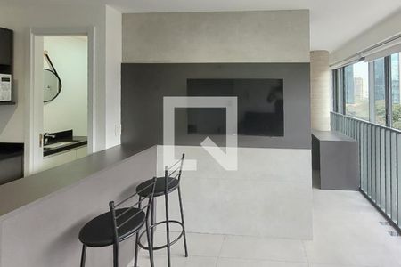 Sala / Cozinha de apartamento para alugar com 1 quarto, 30m² em Auxiliadora, Porto Alegre
