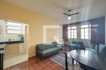 Studio de kitnet/studio para alugar com 1 quarto, 38m² em Centro, Guarujá