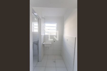 Área de serviço de kitnet/studio para alugar com 1 quarto, 29m² em Taboão, São Bernardo do Campo