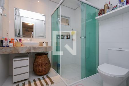 Banheiro da Suíte de casa à venda com 3 quartos, 120m² em Brooklin Paulista, São Paulo