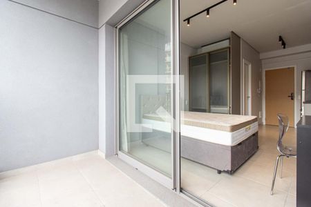 Varanda de apartamento à venda com 1 quarto, 28m² em Vila Mariana, São Paulo