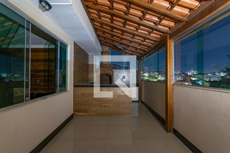 Cobertura - Área Gourmet de apartamento para alugar com 3 quartos, 200m² em Jardim Atlântico, Belo Horizonte