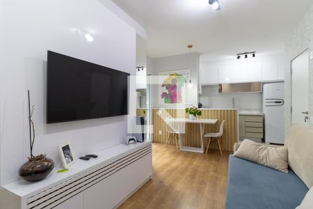 Sala de apartamento à venda com 2 quartos, 74m² em Mansões Santo Antonio, Campinas