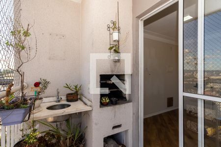 Varanda da Sala de apartamento para alugar com 3 quartos, 67m² em Vila das Bandeiras, Guarulhos