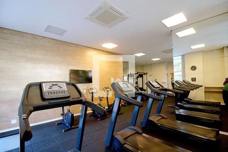 Apartamento à venda com 70m², 1 quarto e 2 vagas Apartamento à venda com 70m², 1 quarto e 2 vagasÁrea comum - Academia