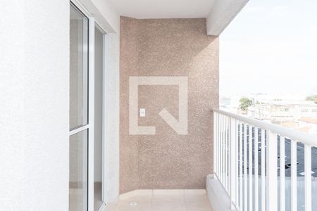 Varanda da Sala de apartamento para alugar com 2 quartos, 55m² em Vila São João, Guarulhos