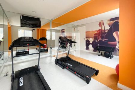 Apartamento para alugar com 42m², 2 quartos e 1 vaga Apartamento para alugar com 42m², 2 quartos e 1 vagaÁrea Comum - Academia