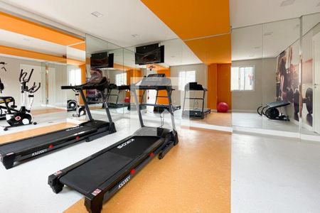 Apartamento para alugar com 42m², 2 quartos e 1 vaga Apartamento para alugar com 42m², 2 quartos e 1 vagaÁrea Comum - Academia