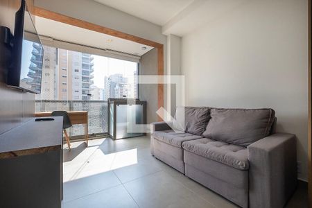 Sala/Cozinha de apartamento para alugar com 1 quarto, 37m² em Pinheiros, São Paulo