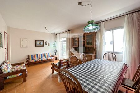 Sala de apartamento para alugar com 2 quartos, 97m² em Jardim Tres Marias, Guarujá