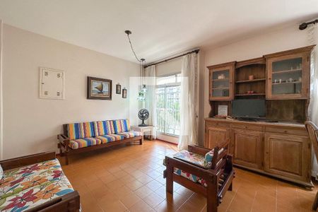 Sala de apartamento para alugar com 2 quartos, 97m² em Jardim Tres Marias, Guarujá