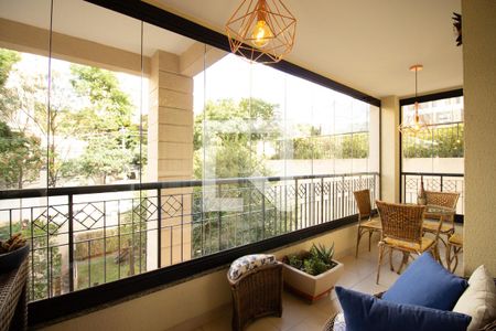 Varanda da Sala de apartamento para alugar com 3 quartos, 117m² em Vila Mariana, São Paulo
