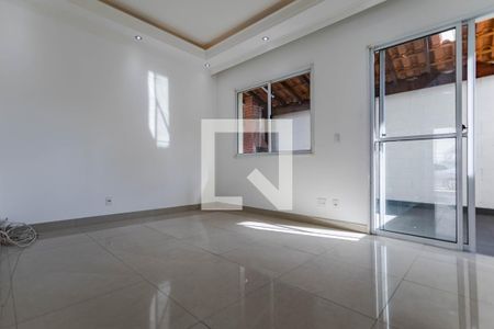 Sala de casa de condomínio para alugar com 2 quartos, 80m² em Vila Mogilar, Mogi das Cruzes