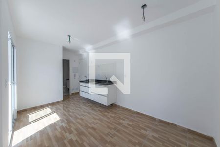 Sala - Cozinha Integrada de apartamento para alugar com 1 quarto, 31m² em Ipiranga, São Paulo