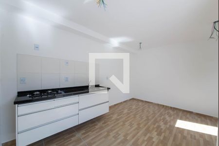 Sala - Cozinha Integrada de apartamento para alugar com 1 quarto, 31m² em Ipiranga, São Paulo