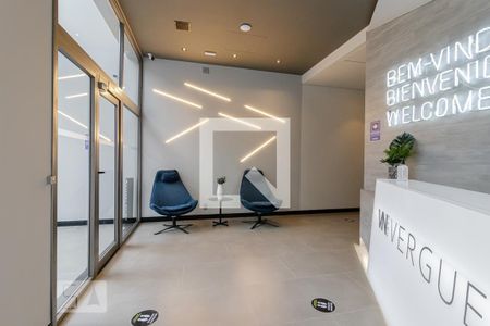 Studio à venda com 24m², 1 quarto e sem vagaHall