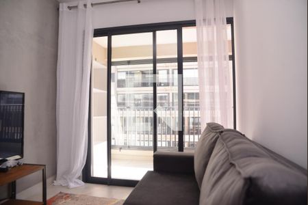 Vista da Sala de apartamento para alugar com 1 quarto, 42m² em Bela Vista, São Paulo