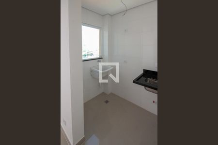 Cozinha  e Área de Serviço de apartamento para alugar com 2 quartos, 40m² em Vila Antonieta, São Paulo